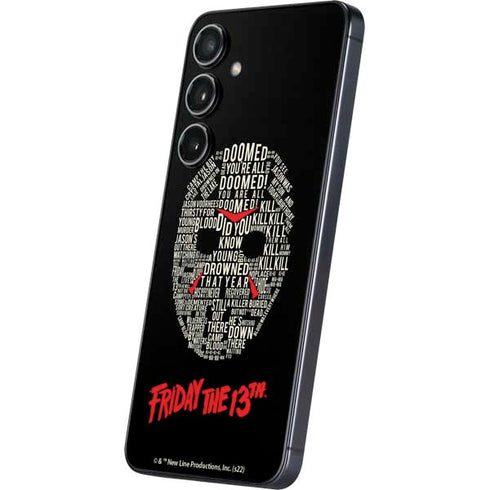 Warner Bros Friday the 13th Doomed Galaxy S25 Skin